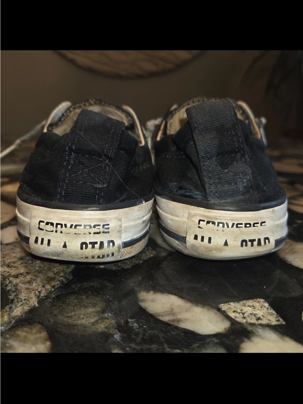 Converse Chuck Taylor All Star Shoreline Slip On Women Black Sneakers Size 7 - Picture 4 of 8